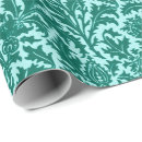 Search for turquoise wrapping paper Vintage