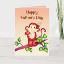 Search for monkey fathers day cards Cute