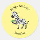 Search for zebra cartoon stickers Cute