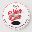 Search for man cave clocks Dad
