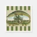 Search for alligator napkins Green