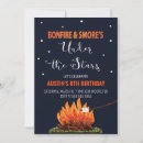 Search for smores bonfire invitations Watercolor