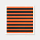 Search for black and white stripes napkins Halloween