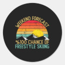 Search for funny skier stickers Nature