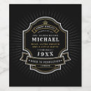 Search for upscale labels Black and gold