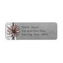 Search for daisies return address labels Lavender