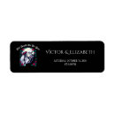 Search for skeleton wedding return address labels Floral