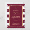 Search for red white gold invitations Burgundy