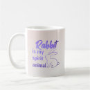 Search for spirit animal mugs Rabbit