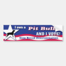 Search for breed specific legislation bumper stickers Bull