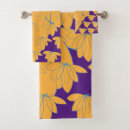 Search for purple and gold bath towels Floral
