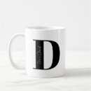 Search for d coffee mugs Black and white
