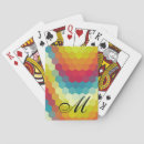 Search for hexagon playing cards Abstract