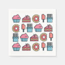 Search for dessert napkins Food