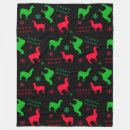 Search for christmas llama blankets Festive