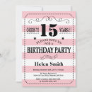 Search for fifteen invitations Cheers to 15 years