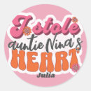 Search for auntie stickers Baby shower