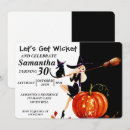 Search for cat image invitations Witch