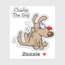 Search for fleas stickers Dog