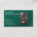 Search for vending machine business cards Soda