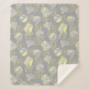 Search for grey and yellow blankets Geometric