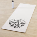 Search for wiccan yoga mats Pentacle