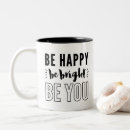 Search for bright happy face mugs Motivational