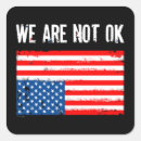 Search for american flag square stickers Political