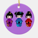 Search for geisha christmas tree decorations Oriental