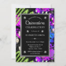 Search for neon quinceanera invitations Elegant