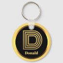 Search for letter d key rings Black