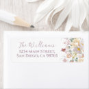 Search for spring bloom return address labels Baby in bloom