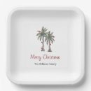 Search for beach christmas plates Palm trees