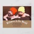 Search for welcome twins invitations Newborn