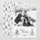 Search for fir christmas cards Script typography
