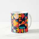 Search for colorful geometric coffee mugs Design