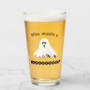 Search for halloween beer glasses Ghost