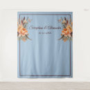 Search for blue flowers photo booth backdrop wedding decor Rustic