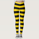 Search for black and yellow striped leggings Trendy