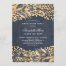 Search for foliage graduation invitations Botanical