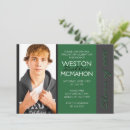 Search for grey on dark invitations Green
