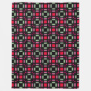 Search for black and red striped blankets Geometric