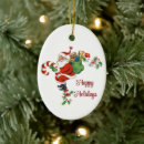 Search for candy canes christmas tree decorations Santa