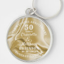 Search for gold 50th anniversary key rings 50 years
