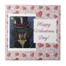 Search for black dog tiles Black and tan dachshund