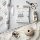 Search for christmas farm wrapping paper Watercolor