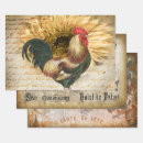 Search for rooster wrapping paper Collage