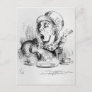 Search for dormouse postcards Alice in wonderland
