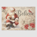 Search for santa claus tissue paper Decoupage
