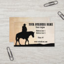 Search for cowboy business cards Equine